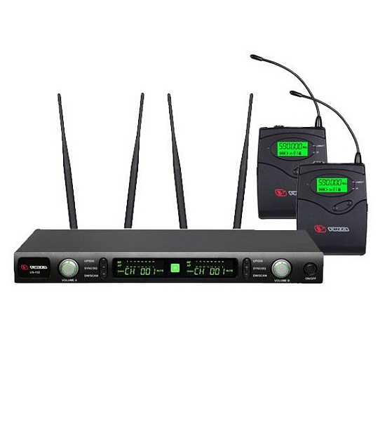 Volta US-102H (572-611MHz) - Микрофонная 100-канальная радиосистема