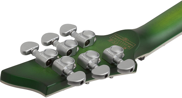 Электрогитара SCHECTER [C-1 PLATINUM SGRB] электрогитара 6-струнная, корпус: красное дерево, гриф: клен, накладка: палисандр, 24 лада, цвет: Satin Green Burst (SGRB)