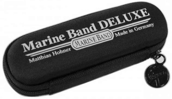 Hohner М200503X Marine Band Deluxe D - Губная гармошка.  20 нот, Язычки - латунь 0,9мм, длина 10см.