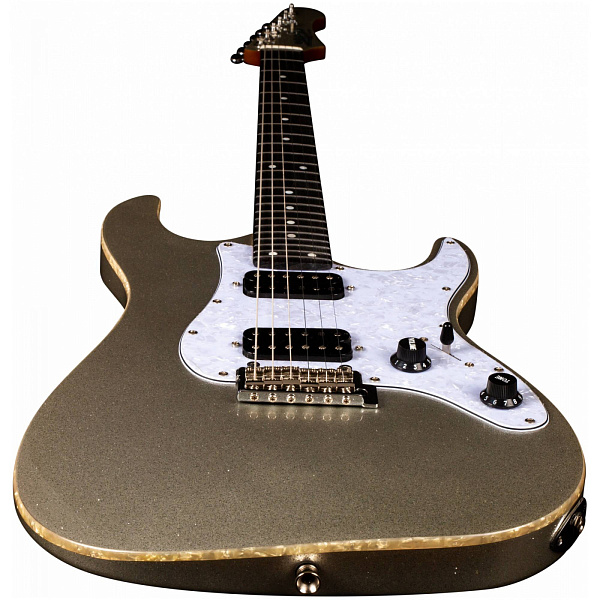 JET JS-500 SLS - Электрогитара, Stratocaster, серебро с блестками