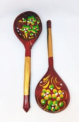 Хохлома LHL6801 - Ложка деревянная столовая