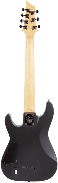 Электрогитара SCHECTER [DEMON-7  ABSN] электрогитара 7-струнная, корпус: липа, гриф: клен, накладка: венге, 24 лада, цвет: Aged Black Satin (ABSN)