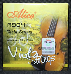 Alice A904 Комплект струн для альта, сталь/сплав алюминия