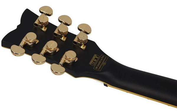 Электрогитара SCHECTER [SOLO-II CUSTOM ABSN] электрогитара 6-струнная, корпус: красное дерево, гриф: красное дерево, накладка: черное дерево, 22 лада, цвет: Aged Black Satin (ABSN)