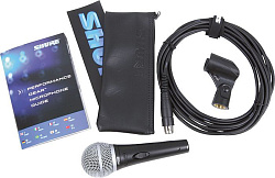SHURE PG58-XLR  кардиоидный вокальный микрофон (с