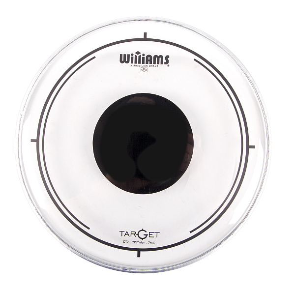 Пластик WILLIAMS [DT2-7MIL-10k] для томов, серия Target Dot Clear, размер 10"