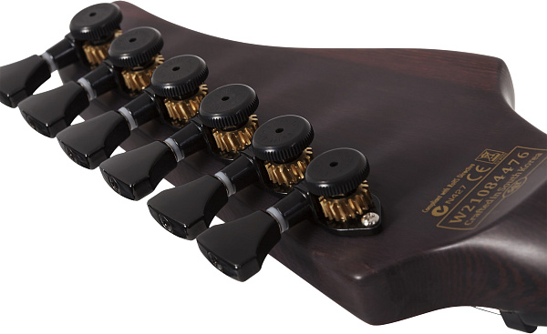 Электрогитара SCHECTER [REAPER-6 ELITE BLOOD BURST BB] электрогитара 6-струнная, корпус: красное дерево, топ: стеганый клен, гриф: венге, накладка: черное дерево, 24 лада, цвет: Blood Burst (BB)