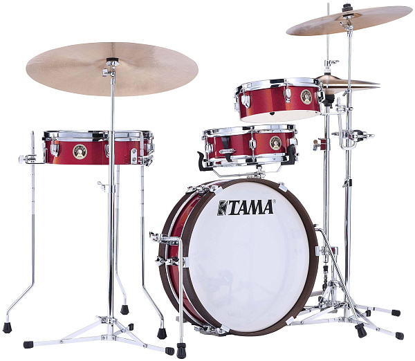 TAMA LJK48P-BRM CLUB-JAM PANCAKE KIT ударная установка из 4-х барабанов,...