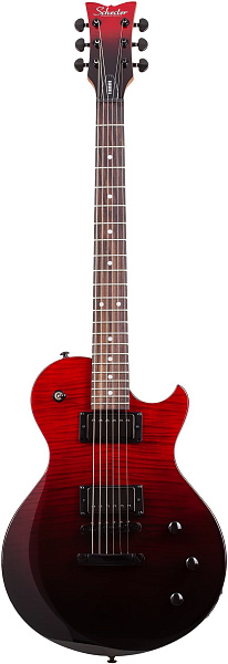 Электрогитара SCHECTER [SOLO-II STANDARD BB] электрогитара 6-струнная, корпус: красное дерево, топ из капа, гриф: печеный клен, накладка: палисандр, 22 лада, цвет BloodBurst (BB)