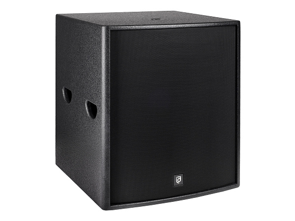 Сабвуфер Intrend [ILS-S18] пассивный, корпусной. 18" НЧ, 38-150 Гц, 900 Вт RMS, чувствительность 101 дБ, SPL 131 дБ, 8 Ом. Цвет чёрный, корпус дерево.