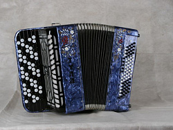 Баян "ТУЛА" 77/46×80-II (Тульская Гармонь БН-51) ученический, 5-ти рядный, двухголосный, детский.