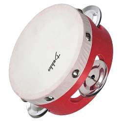 DEKKO YTH4-3 RD - Бубен деревянный красный, диаметр 10 см