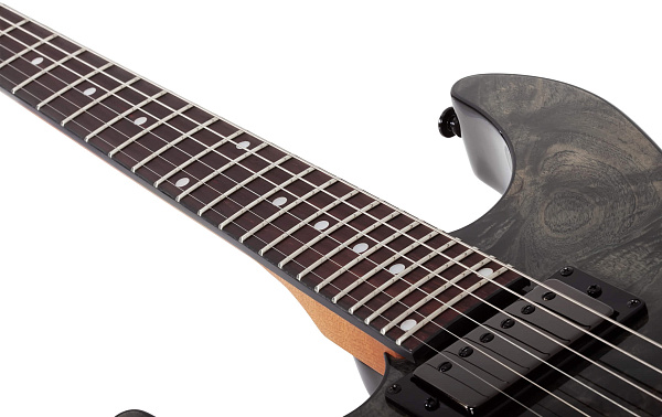 Электрогитара SCHECTER [C-1 STANDARD LH BFBB] леворукая электрогитара 6-струнная, корпус: красное дерево, топ из капа, гриф: печеный клен, накладка: палисандр, 24 лада, цвет Black Fade Burst Burl (BFBB)