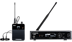 Pasgao P1-IEM10 Стереосистема персонального мониторинга аналоговая, наушники в комплекте (650-675Mhz