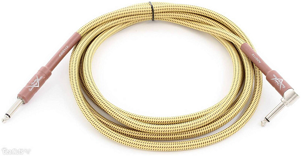 FENDER CUSTOM SHOP 10' INSTRUMENT CABLE TWEED - Инструментальный кабель