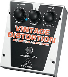 Behringer VD1 - Аутентичный классический дисторшн / сустейнер