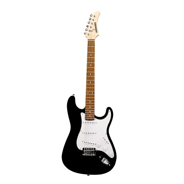 Fernandes LE-1Z 3S BLK/L электрогитара Stratocaster SSS, цвет - чёрный