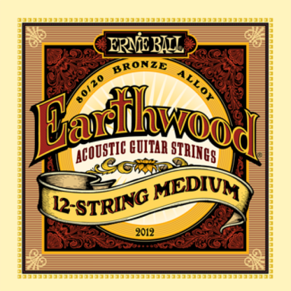 Ernie Ball 2012 струны для 12-стр.акуст.гитары, Bronze (11-52)