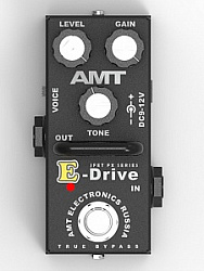 AMT Electronics ED-2 E-Drive mini - Гитарная педаль перегруза