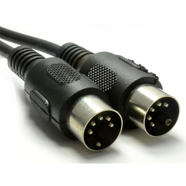 QUIK LOK SX164-3 - Миди кабель c пластиковыми разъёмами (3м), 5 pin