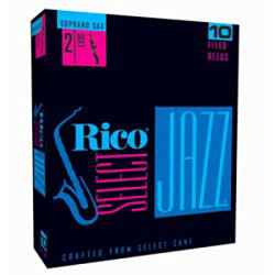 Rico Select Jazz RSF10SSX2S Трости для саксофона сопрано, обработан. низ среза, размер 2 Soft.
