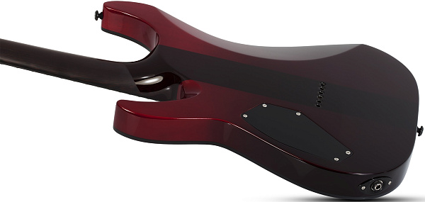 Электрогитара SCHECTER [REAPER-6 ELITE BLOOD BURST BB] электрогитара 6-струнная, корпус: красное дерево, топ: стеганый клен, гриф: венге, накладка: черное дерево, 24 лада, цвет: Blood Burst (BB)