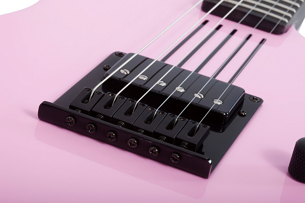 Электрогитара SCHECTER [PT-MGK HP] электрогитара 6-струнная, именная модель Machine Gun Kelly, корпус: ольха, гриф: клён, накладка: черное дерево, 24 лада , цвет: HOT PINK (HP)