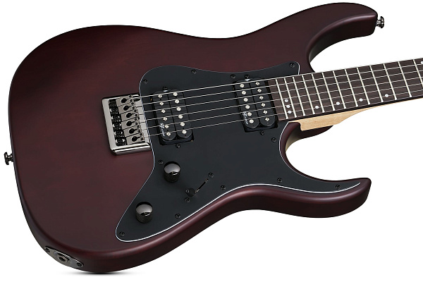 Электрогитара SCHECTER [BANSHEE-6 SGR BY SCHECTER WSN] электрогитара 6-струнная, с чехлом, корпус: липа, гриф: клен, накладка: палисандр, 24 лада, цвет Walnut Satin (WSN)