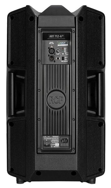 Активная акустическая система RCF [ART 712-A MK5] мощность 1400 Вт peak,  700 Вт RMS, усилители D-класса: 500+ 200 Вт, 50 Гц - 20 кГц, 129 дБ, динамики: 12" + 1", рупор 90° х 60°, вход: комбо XLR/Jack, FIR фильтры, выход XLR, защита от перегрузки, перегр