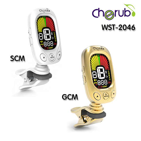 Cherub WST-2046(GCM) Тюнер на прищепке золотистый
