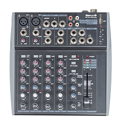 Don Music DM-1814+USB Микшерный пульт. 2 моно, 2 стерео канала,процессор эффектов