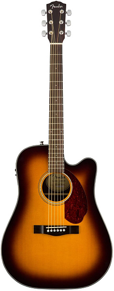 FENDER CD-140SCE Sunburst + Кейс - Гитара электроакустическая