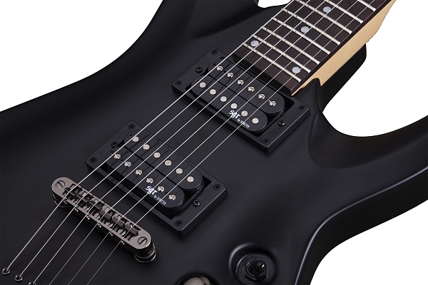 Электрогитара SCHECTER [C-1 SGR BY SCHECTER MSBK] электрогитара 6-струнная, с чехлом, корпус: липа, гриф: клен, накладка: палисандр, 24 лада, цвет Midnight Satin Black (MSBK)
