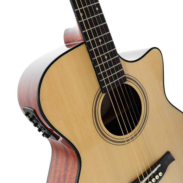 Emotive Rightwood G2 eNA - Электроакустическая гитара гранд-аудиториум, цвет натуральный