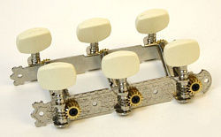 Alice LOD-017A Комплект универсальной хромированной механики 40 мм для гитары.