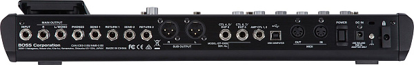 Флагманский напольный гитарный процессор эффектов BOSS [GT-1000] 500 патчей, 116 эффектов, Looper, MIDI, USB интерфейс, большой ЖК дисплей