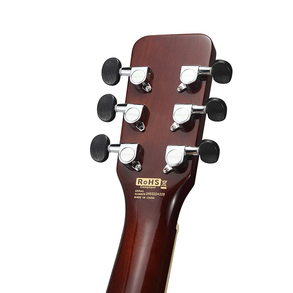 STARSUN TG220c-p Natural - акустическая гитара, цвет натуральный глянцевый