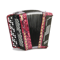 Баян "ЭТЮД–205М2" 55×100-II (Тульская Гармонь БН-40) ученический, 3-х рядный.