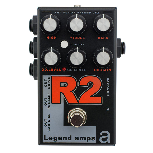 AMT Electronics R-2 Legend Amps 2 Двухканальный гитарный предусилитель R2 (Rectifier)