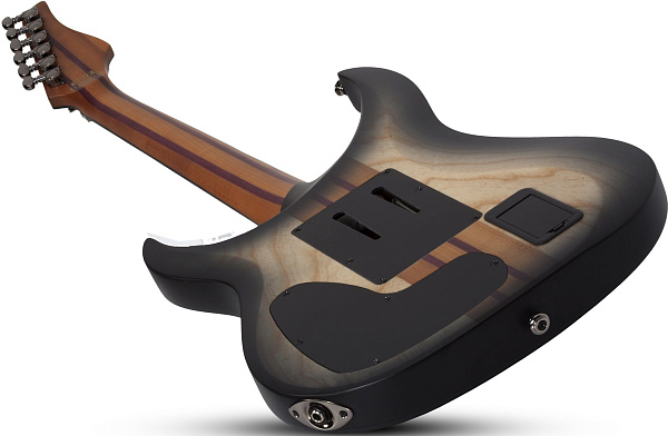 Электрогитара SCHECTER [BANSHEE MACH-6 FR-S FOB] электрогитара 6-струнная, корпус: болотный ясень,топ: огненный клен, гриф: обожженый клен, накладка: чёрное дерево, 24 лада, FloydRose, цвет: Fallout Burst (FOB)