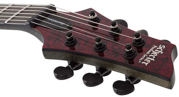 Электрогитара SCHECTER [C-1 APOCALYPSE RED REIGN RR] электрогитара 6-струнная, корпус: болотный ясень, гриф: клен, накладка: черное дерево, 24 лада, цвет: Red Reign (RR)