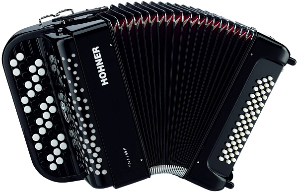 HOHNER Nova I 49 F black (C-Stepped) - Баян