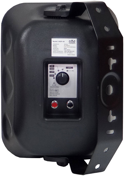SVS AUDIOTECHNIK WS-40 Black - Громкоговоритель