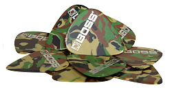 BOSS BPK-12-CT - Набор медиаторов 0.50 мм камуфляжной расцветки, 12шт 