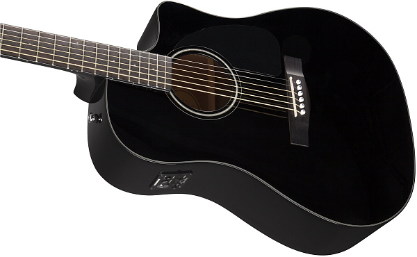 FENDER CC-60SCE BLK электроакустическая гитара