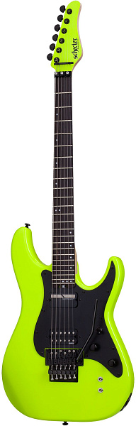 Электрогитара SCHECTER [SUN VALLEY SUPER SHREDDER FR-S B.GRN] электрогитара 6-струнная, корпус: красное дерево, гриф: клен, накладка: черное дерево, 24 лада, Sustaniac, FloydRose, цвет: Beach Green (B.GRN)