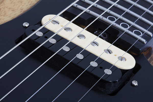Электрогитара SCHECTER [SUN VALLEY SUPER SHREDDER EXOTIC BLACK LIMBA BL] электрогитара 6-струнная, корпус: черная лимба, гриф: венге, накладка: черное дерево, 24 лада, цвет: Black Limba (BL)