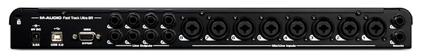 Avid Fast Track Ultra 8R Аудиоинтерфейс USB 2.0 8x8, Mic x 8 (+48V) - технология Octane
