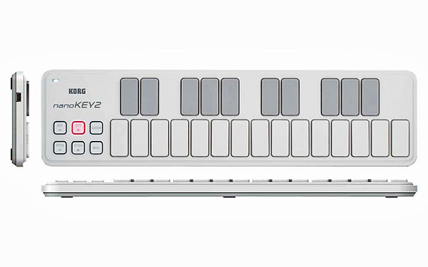 KORG NANOKEY2-WH Портативный USB-MIDI-контроллер