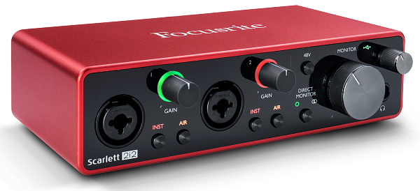 FOCUSRITE SCARLETT 2I2 3RD GEN - Аудиоинтерфейс